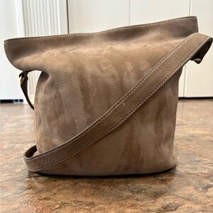 Vintage Coach Sonoma Nubuc Bucket Zip Tote, model 4932